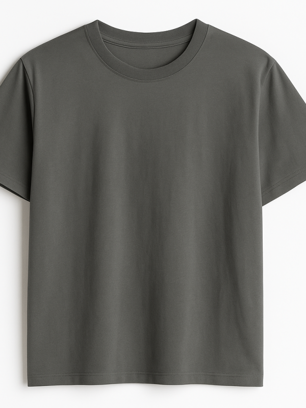 round neck Regular Fit T-shirt greyMen