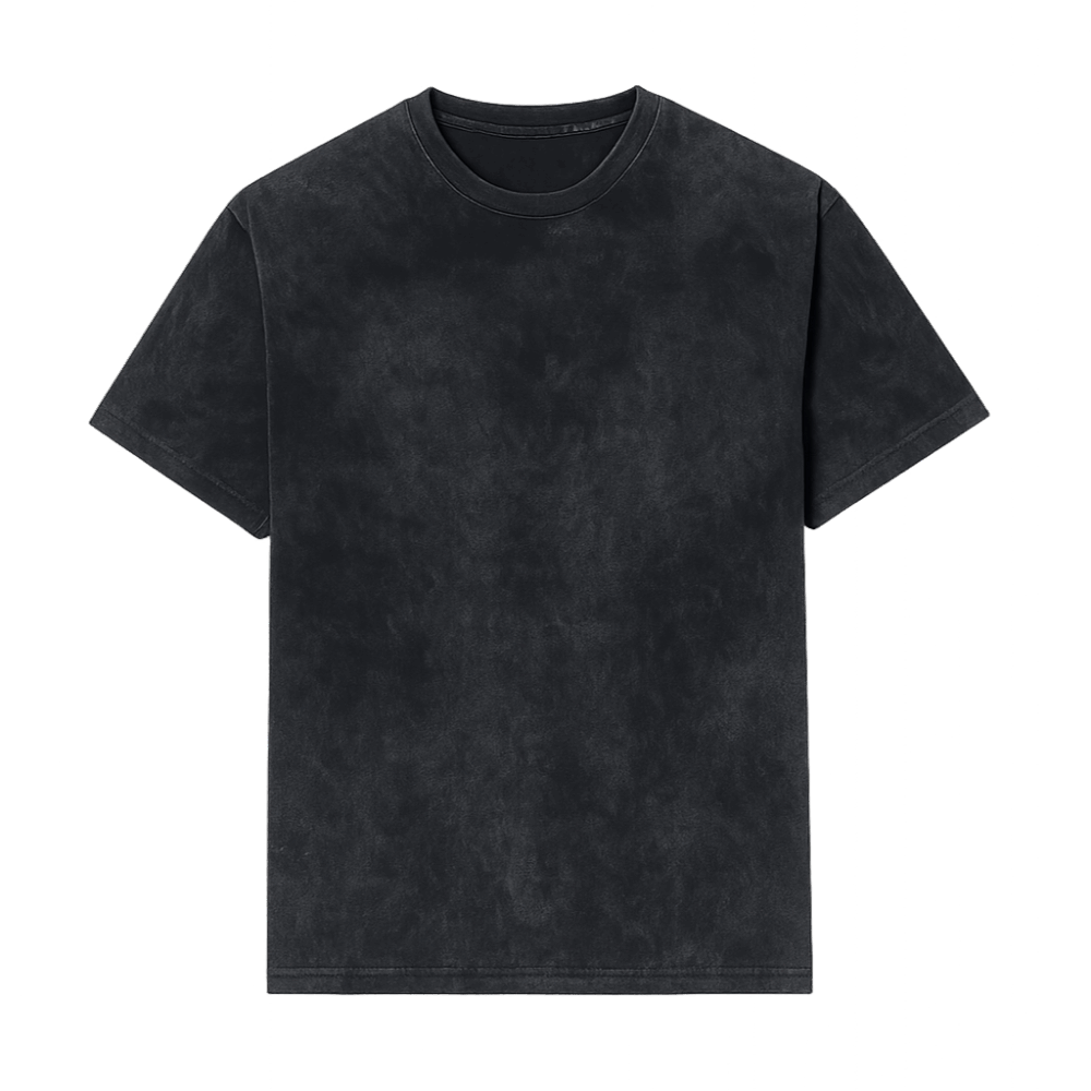 Men vintage wash t shirt - Image 2